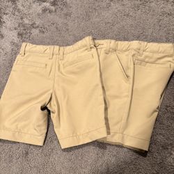 Khaki Uniform Shorts - Size 4 
