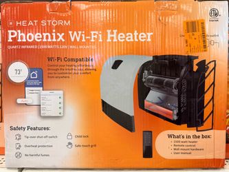 Heat Storm Phoenix Wi-Fi Wall Heater