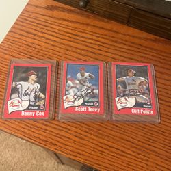 Autographed Baseball Cards