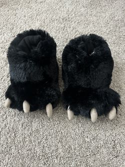 Kids Bear Feet Slippers