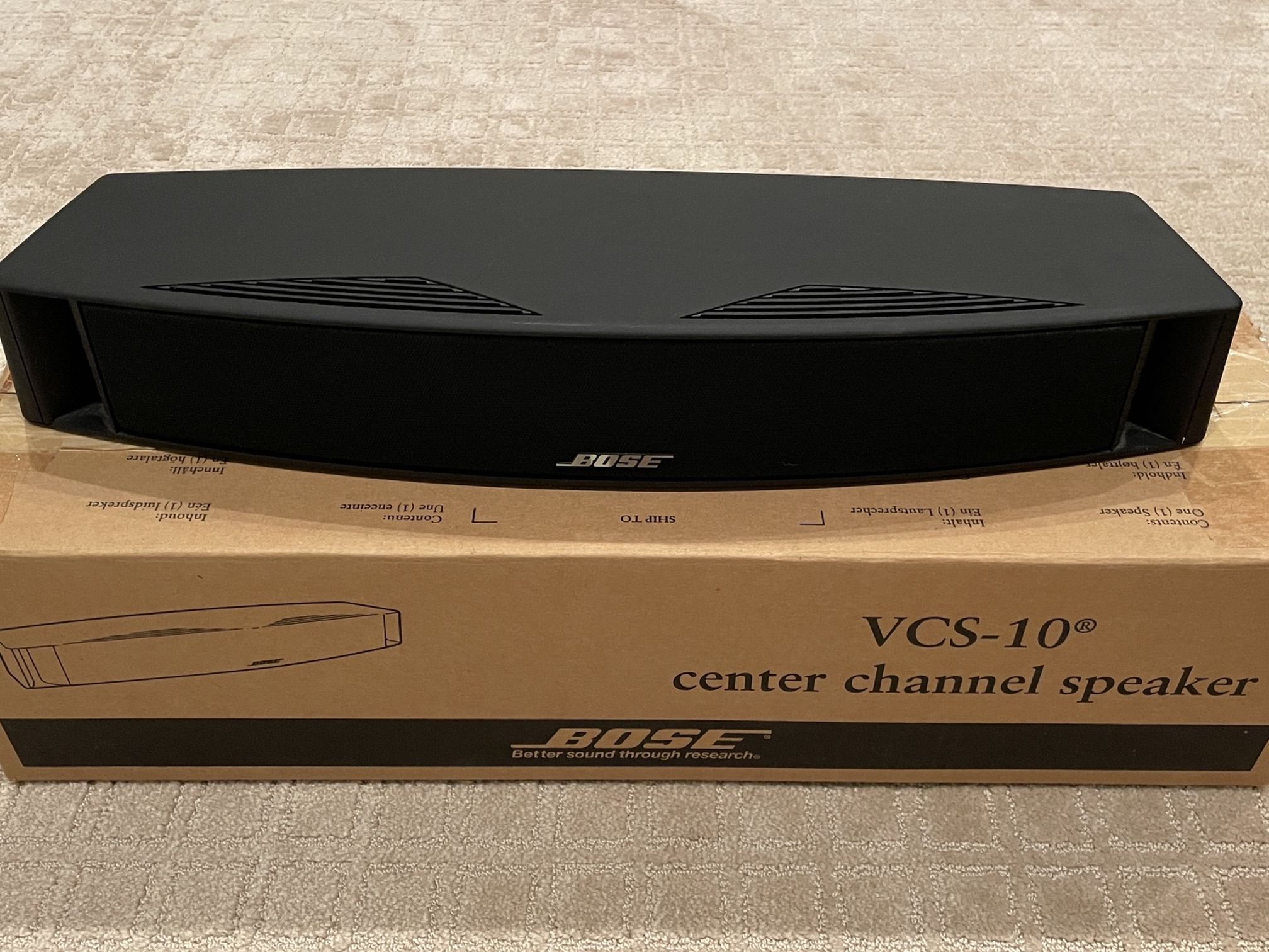 Bose Center Channel Speaker VCS10 for Sale in Irvine, CA OfferUp