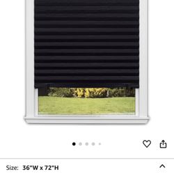Adhesive Blackout Paper Shades 