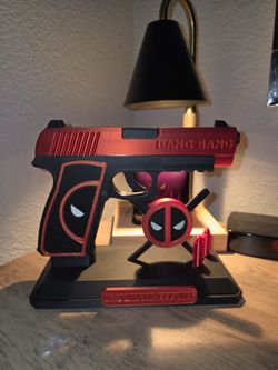 Deadpool Style 3D Printed Desk Display š“ā« (Custom Made)