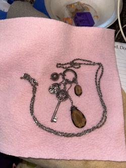 Lia Sophia charm necklace
