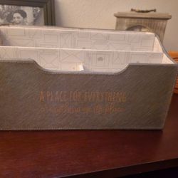 Desk Organizer "A Place For Everything Everything In Its Place"