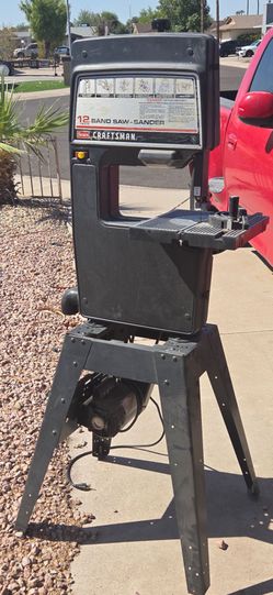 Craftsman 12" Band Saw/Sanders- Vintage Sears