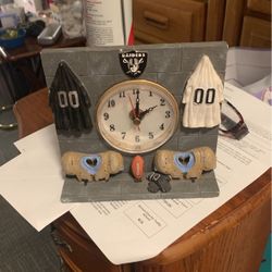 Raider Clock 