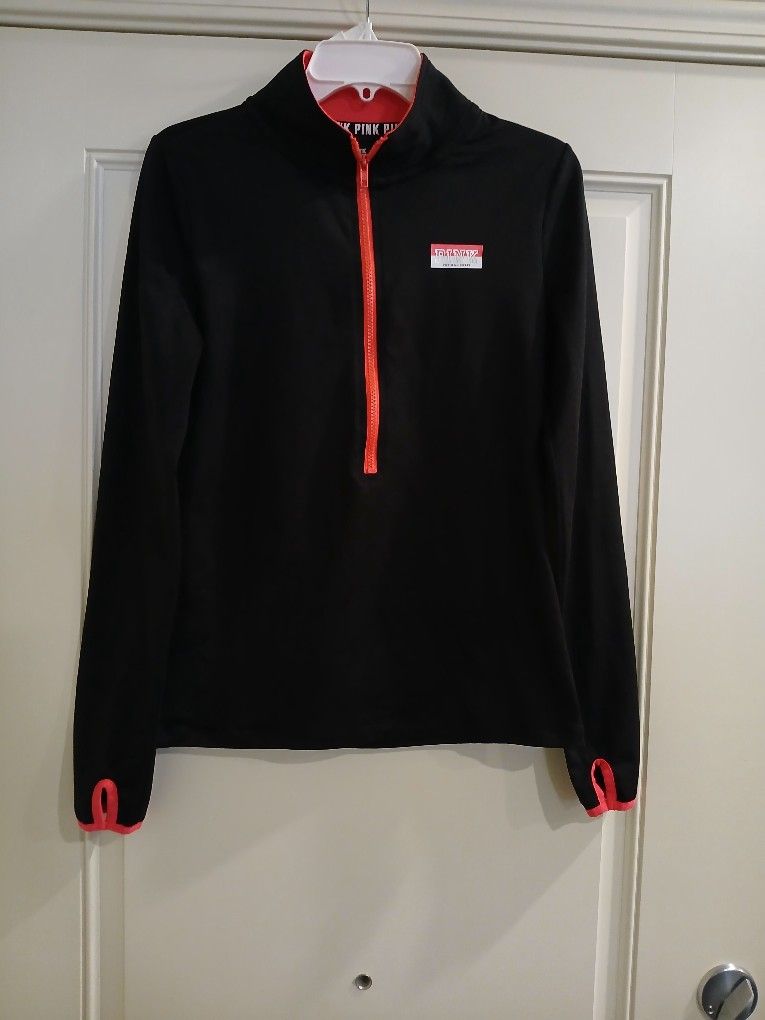 Very Dark Pink Color. Zip Jacket