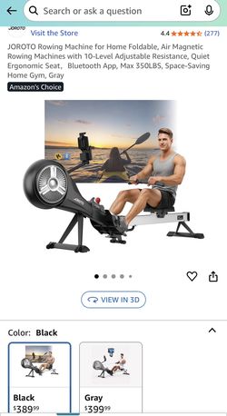 Rowing machine Home Exercise Foldable Brand new