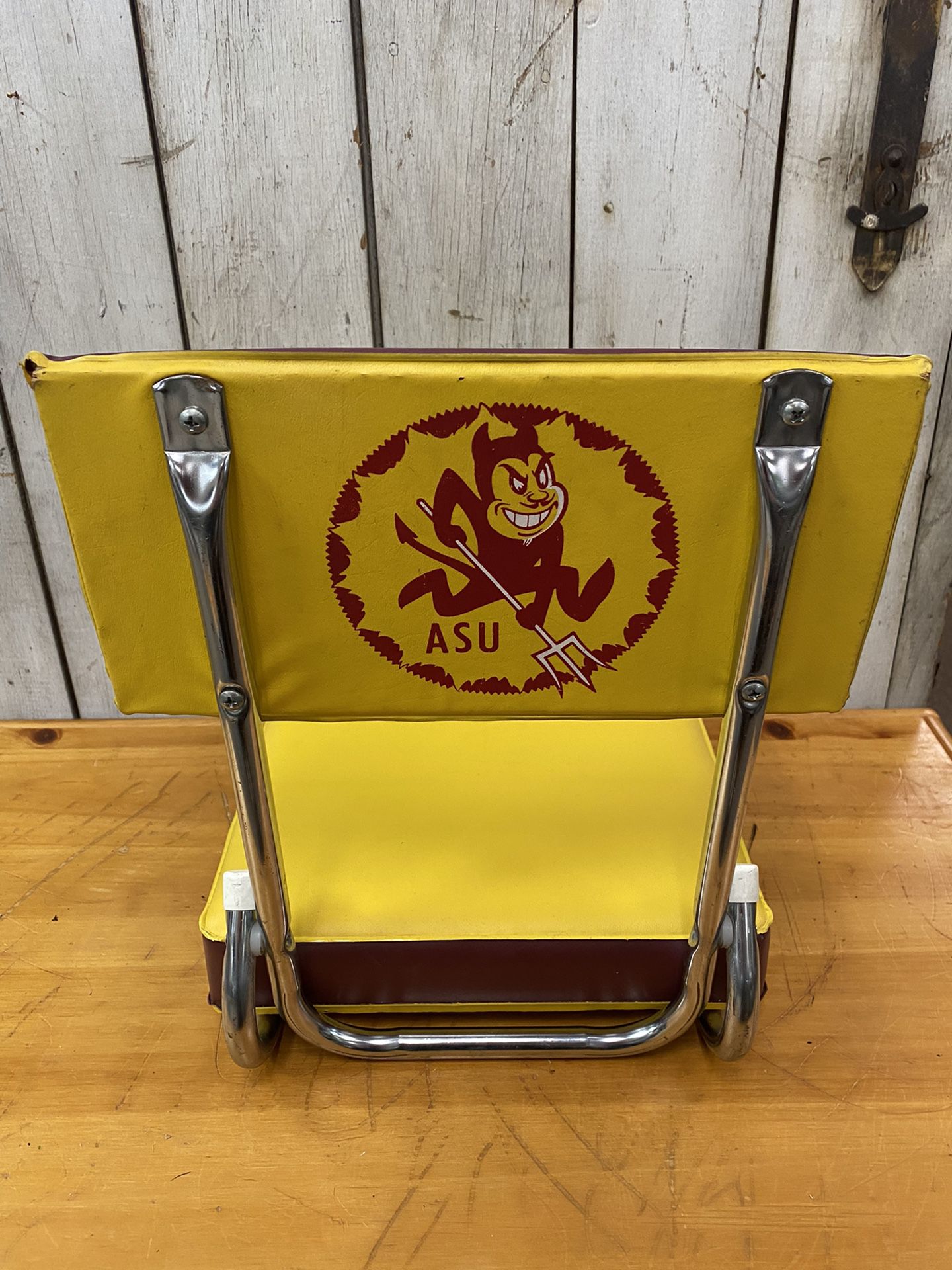 Vintage ASU Stadium Chair 