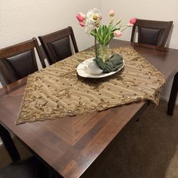 Dining Table With 4 Chairs 