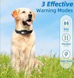 (Brand New in Box) 
GPS Wireless Dog Fence, Electric Pet Fence System, IPX6 Waterproof Collar, Beep Vibration Shock Correction, for Dogs Over 18 Lbs /