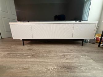 White TV Stand
