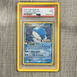 Wailord Ex Legend Maker Reverse Holo PSA 9 