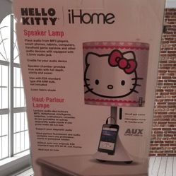 Hello Kitty Lamp W/music Option