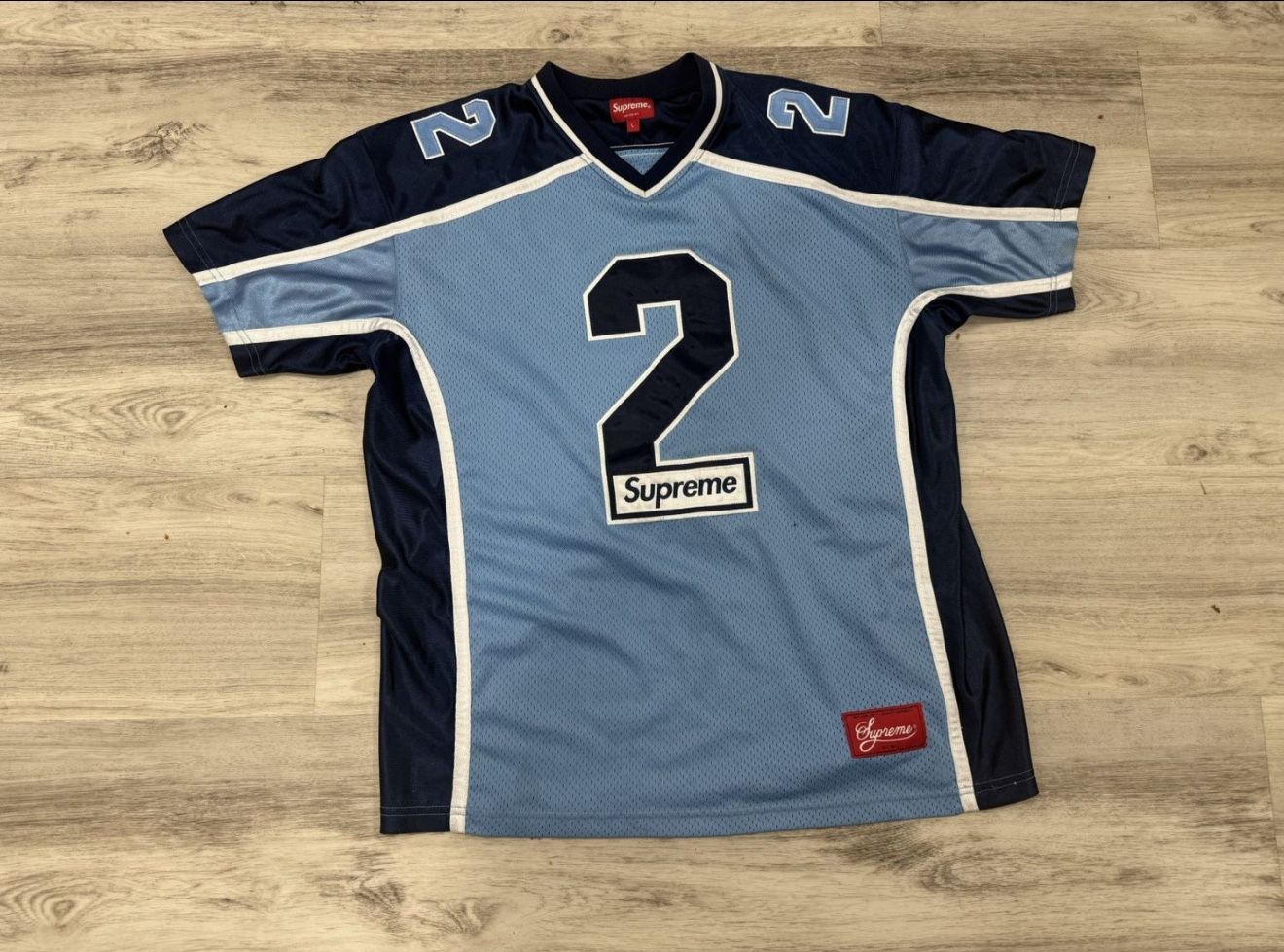 Supreme Above All Football Jersey Sz Large