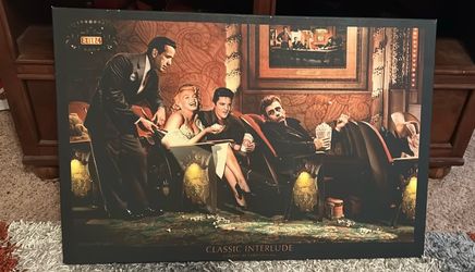 Classic Interlude Canvas Painting