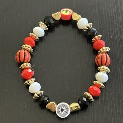 Halloween Beaded Bracelet 