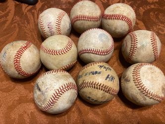 Lot of 10 Used Baseballs ⚾️ for $10