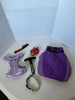 6 items for Small Dogs including 2 Harness