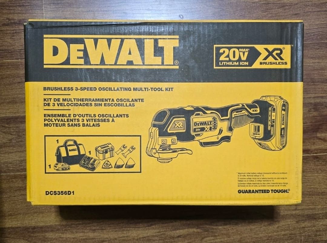 Dewalt XR Brushless Multi Tool Kit