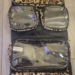 Cheetah Once Upon A Rose Travel Organizer Case

