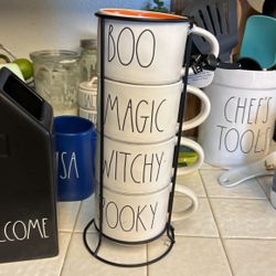 Halloween Rea Dunn Mug Set