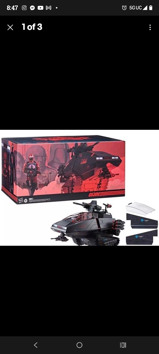 GIJoe Haslab Exclusive HISS Tank