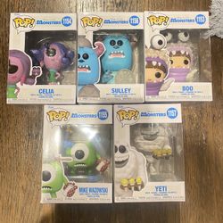 MONSTERS INC FUNKO POPS