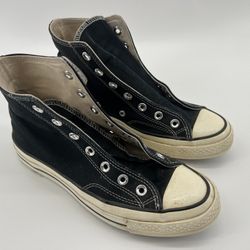 Converse 70’s Hi Top Black Sz Men’s 6 Women’s 8 