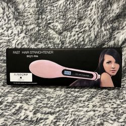 Pink Hair Straightener
