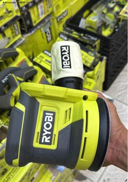 Ryobi 18v cordless orbital sander tool only