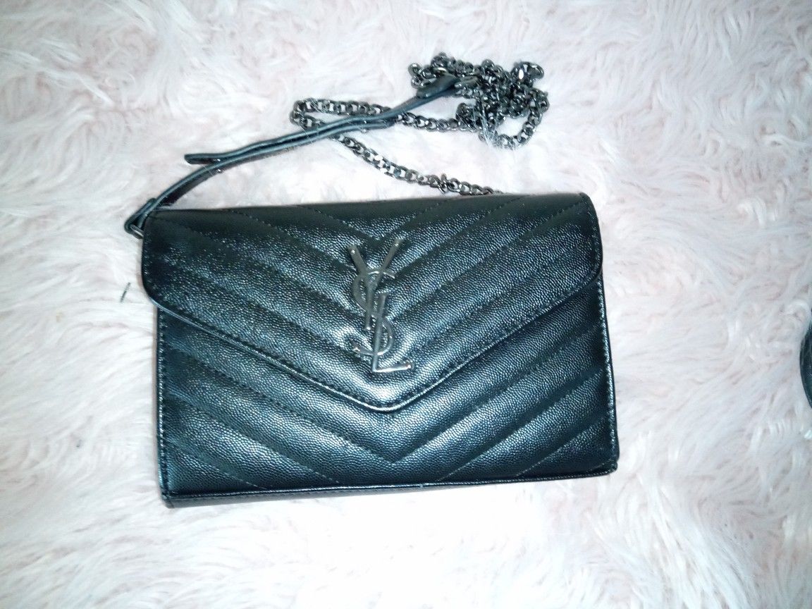 Ysl Crossbody Bag Black 