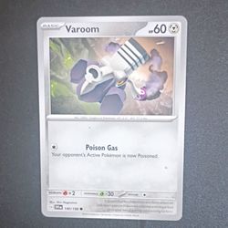 Varoom Pokémon Card 140/198 SVI