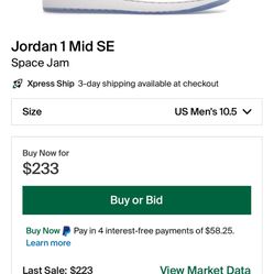 Jordan 1 Mid Se 