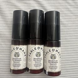 3 Bottles Of Fable & Mane Dry Shampoo