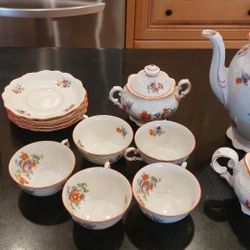 5 Piece China Tea Set 