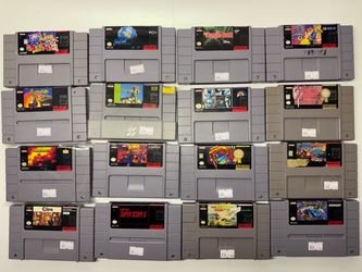 Super Nintendo games