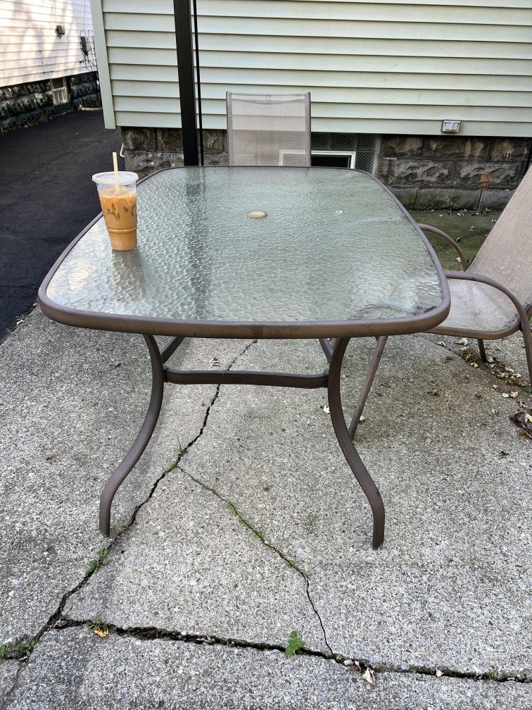 7pc Patio Table Set