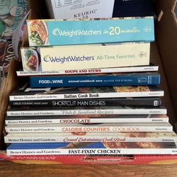 Assorted Cookbooks 