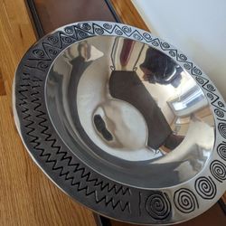 Vintage Wilton Armetale Reggae 12" Pewter Bowl (Bowl Only)