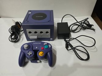 Gamecube with Controller and Game