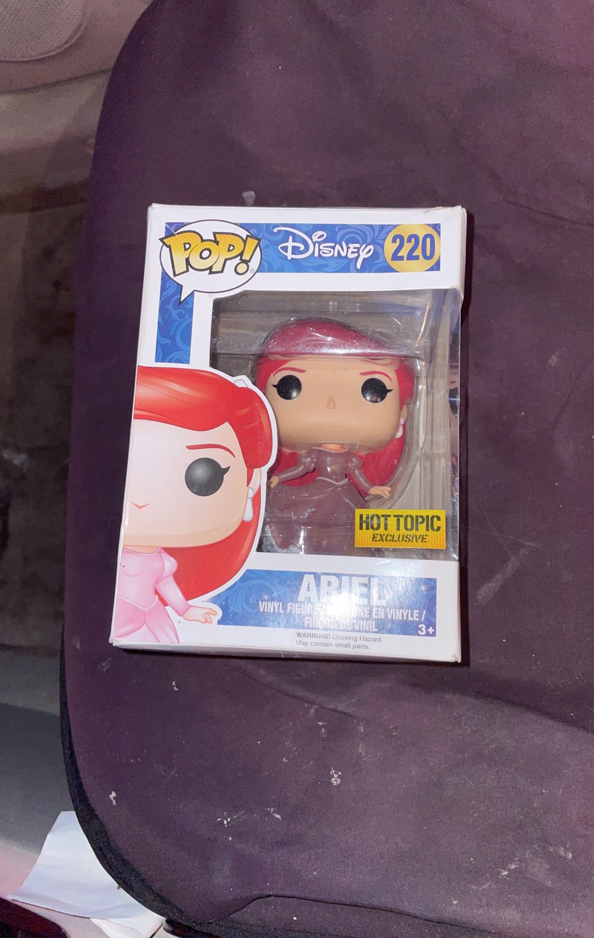 Ariel Funko Pop 220 Hot Topic Exclusive