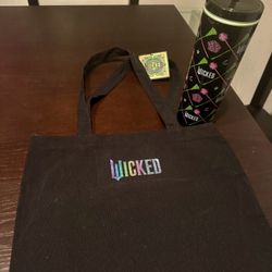 New With Tags WICKED Tote & Tumbler