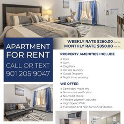 Studio Available - All Utilities included 