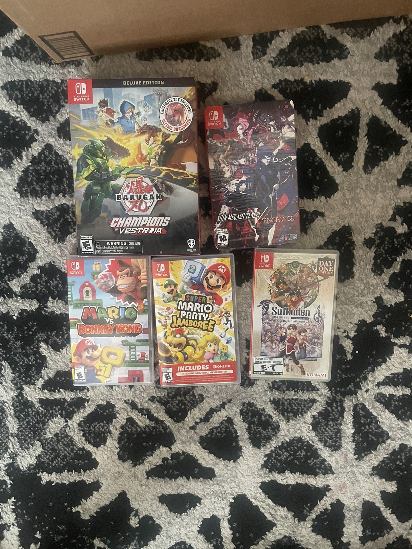Nintendo Switch Games $30 Each One Price Firm 