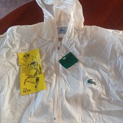 Lacoste Izod Packable Rain Jacket - Vintage