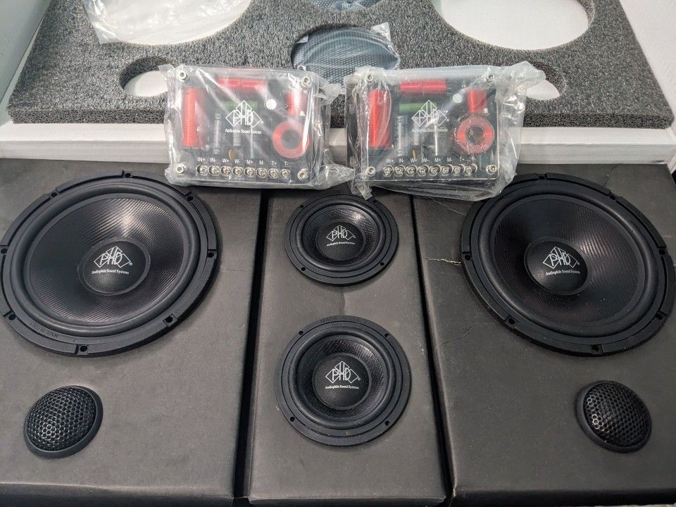 Speakers Phd Audio Fb 6.3 Component Kit 3way Audiophile