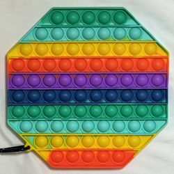 Pop It Fidget Toys Silicone Push Bubble Sensory Stress Relief Game Gift for Kids