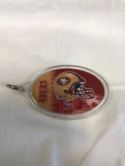 49ers keychain